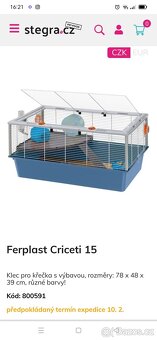 Klec Ferplast pro křečka - 5