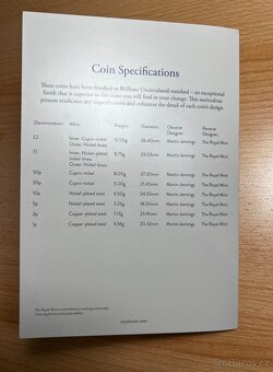 Sada pamětních mincí UK 2024 brilliant - 5
