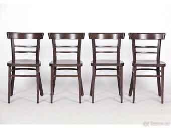 Jídelní židle TON ve skvělé kondici, 4 ks - 5