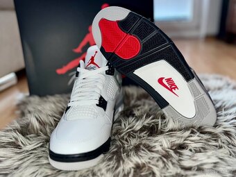 Nike Jordan 4 retro White Cement - 5