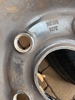 ORIGINÁL PLECHOVÁ KOLA VW,ŠKODA,SEAT... - 5