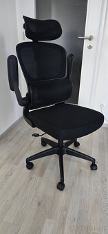 NOVÁ ergonomická kancelářská židle s bederní opěrkou, sleva - 5
