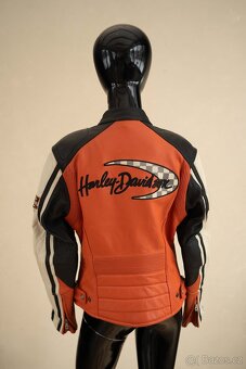 Dámská bunda Harley Davidson M kožená - 5