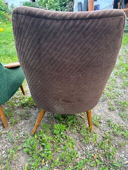 RETRO designová křesla - cena za obě 1.500,- - 5