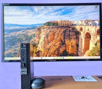 micro PC Dell OptiPlex 3046 i3-6100T SSD240gb 8gbRAM W11 - 5