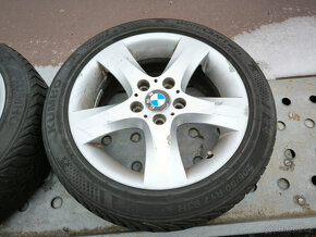 Litá kola 5x120 R17, zimní pneu 205/50/17 - 5
