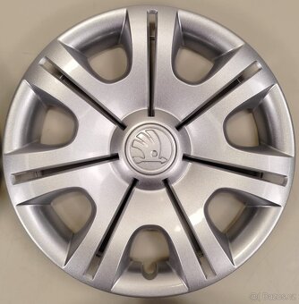 Poklice Škoda 14" 4ks - Nové, nepoužité - 5