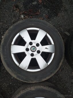 Alu kola Škoda Octavia 2/II 5x112 ET47 6Jx15 - 5