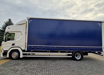 Scania P280 - valník s posuvnými plachtami - 19 palet - 5
