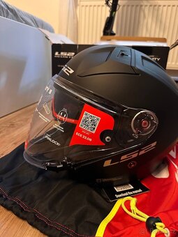 🏍️ Motocyklová přilba LS2 Infinity II – Velikost L (nová) - 5
