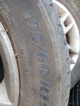 ALU Ford 4x108 R15 letní gumy - 5