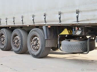 Krone SD PROFI LINER, STANDARD, TŘÍSTRANNÁ SHRNOVACÍ PLACHTA - 5