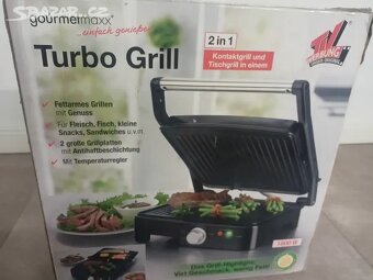 Kontaktní gril Gourmetmaxx 2v1 (1800W) - 5