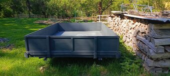Bržděný vozík/přívěs/vlečka bez tp 3x2 m - 5