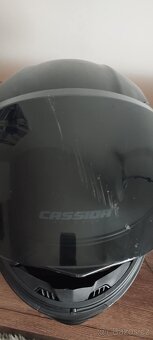 Helma na motorku CASSIDA Integral 3.0, (černá matná, vel. M - 5