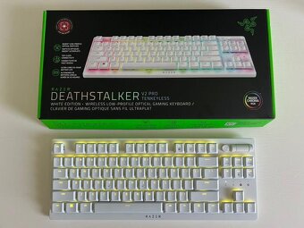 Razer DeathStalker V2 Pro Tenkeyless (Red Switch) - White - - 5