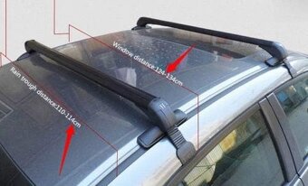 hliníkový střešní nosič na auto - 5