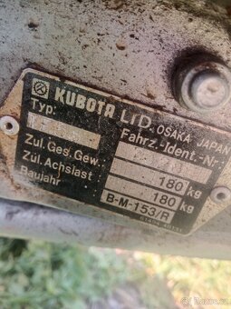 Kubota tf55 - 5