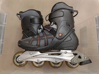 2x inline brusle (40 a 45) + chrániče na ruce - 5