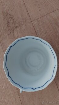 Cibulák, 1 x šálek, cibulový porcelán Dubí, Czechoslovakia - 5