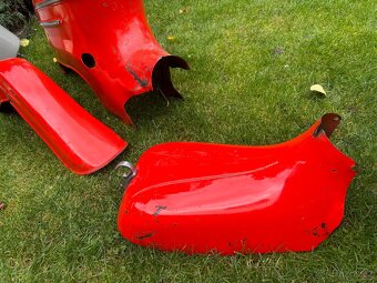 Plechařina Jawa Pionyr 05 původní rumělková - 5