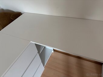 Rohový psací stůl - 5