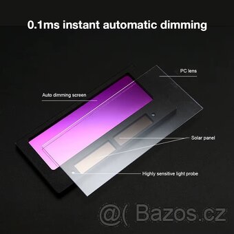 Svařovací brýle s automatickým stmíváním - 5