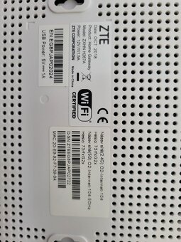 Internet O2 5G anténa a router - 5