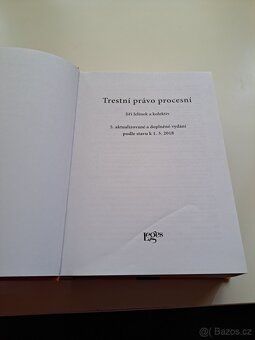 Trestní právo procesní - Jiří Jelínek a kolektiv - 5