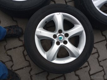 Alu litá kola Škoda Fabia II 15" originál Škoda - 5