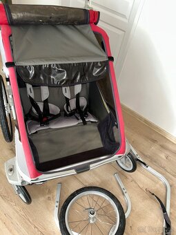 Dvoumístný vozík za kolo Thule Chariot Cougar - 5