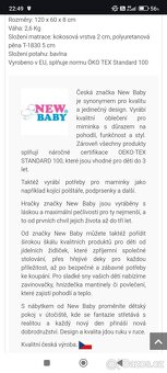 Matrace do dětské postýlky - 5