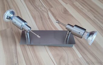2x bodové světlo svítidlo nerez/bílý mat 4x40W + Paulmann - 5