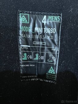 Boty na snowboard K2 mini turbo 35,5 - 5
