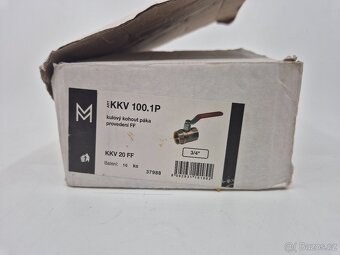 Balení 10ks, kulový kohout 3/4", páka provedení FF, PN25 - 5