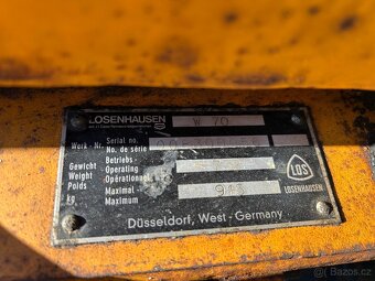 Vibrační Válec - motor Hatz - pěkný stav - 750 kg - 5