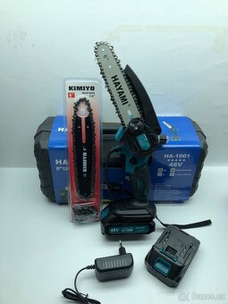 Aku pila 6” s aut. mazáním + 2xbaterie, nabíječka,box - 5