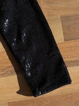 Flitrové společenské šaty, vel. L - 5