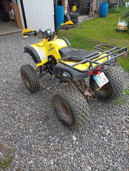 Čtyřkolka Shineray xy 200 st na díly nebo opravu - 5