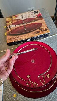 Vánoční patrový talíř na cukroví - 5