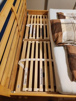 Prodám postel z bukového masivu - 5