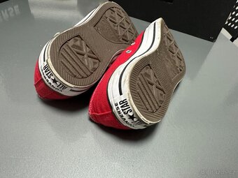 CONVERSE Tenisky - červené - 5