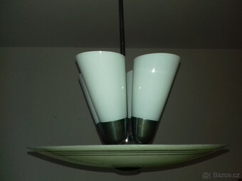 Velký lustr Art-Deco,perfektní stav - 5