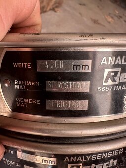 RETSCH filtrovaci síta - 5