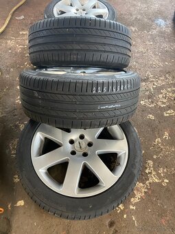 Alu kola AUTEC 5x100 R17 +Continental ContiSportContact - 5