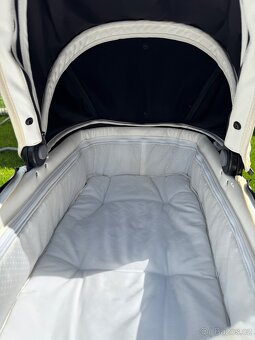 Kočárek Emmaljunga NXT 90 Flat bílá Leatherette White - 5
