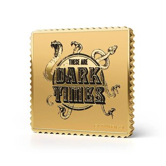 HARRY POTTER - Sběratelský zlatý odlitek ve tvaru známky - 5