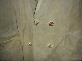 Myslivecké kožené sako Rakouské výroby - 5