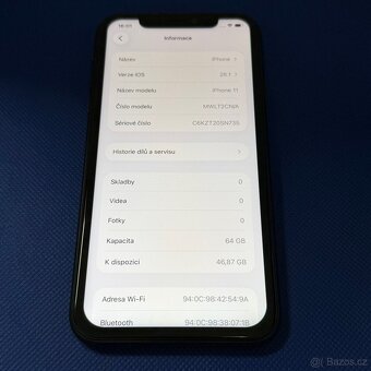 iPhone 11 64GB Black, pěkný stav - 5