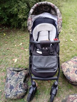 Maskáčový kočárek 3.kombinace - 5